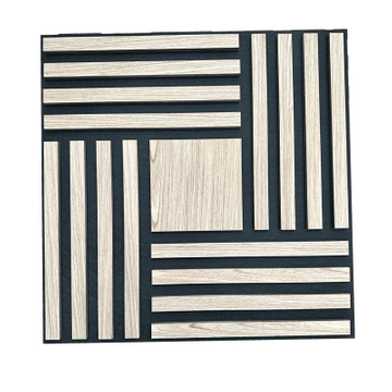 acoustic wall panel building material