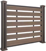 Co extrusion wpc wood plastic composite fence