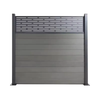 Co extrusion wpc wood plastic composite fence