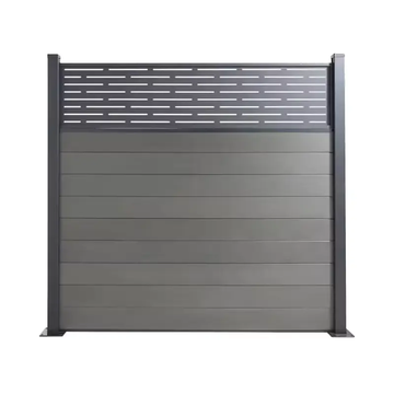 Co extrusion wpc wood plastic composite fence