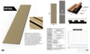 acoustic wood slat panel lights
