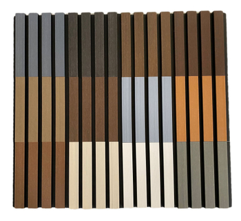 Modern Style Exterior Co-Extruded Outdoor Wall WPC Panel Decor