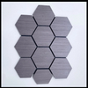Soundproof Hexagon Polyester Fringe Panels for Home Studio And Recording StudioFlexible Curly Bendable Acoustic Wall Panels with 3D Wave Shape for Decorative UseModern Interior Acoustic Wall Panels Wi