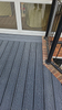 new design 3d embossed waterproof fade slowly anti slip outdoor flooring composite wpc decking