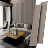 Modern Design Wood Acoustic Wall Panels with Veneer Finish for Studios And Hotels-Custom Graphic Design Capability