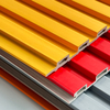 Third-generation technology co-extruded ASA coated lightweight wall panels, outdoor decorative wall panels, polyvinyl chloride grooved panels
