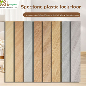 KSL 1220*183*4mm SPC PVC Flooring Tiles Indoor Living Room Waterproof Anti-Slip 5/6mm Thickness Click Lock System Graphic Design