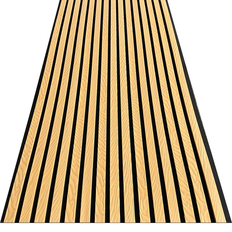 Modern 3D Model Design MDF Veneer Acoustic Panels Highly Effective Sound Absorption KSL Brand Office Building Hotel Exterior