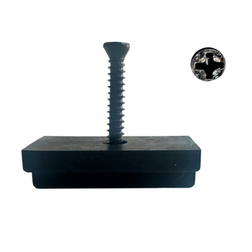 Outdoor Traditional Style WPC Decking with Waterproof WPC Clips for Garden Patio Pool & Balcony Use