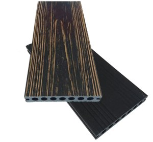 mixing colors capped WPC decking edge board 23*138mm