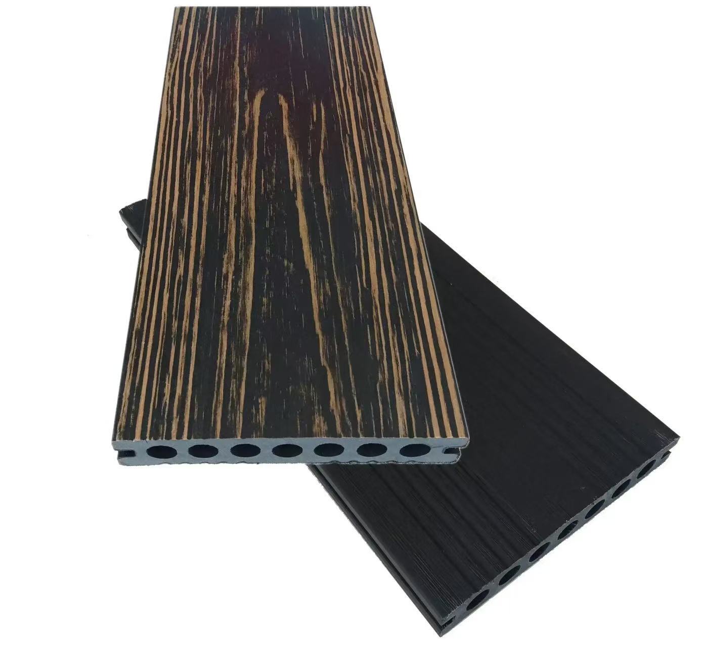 mixing colors capped WPC decking edge board 23*138mm