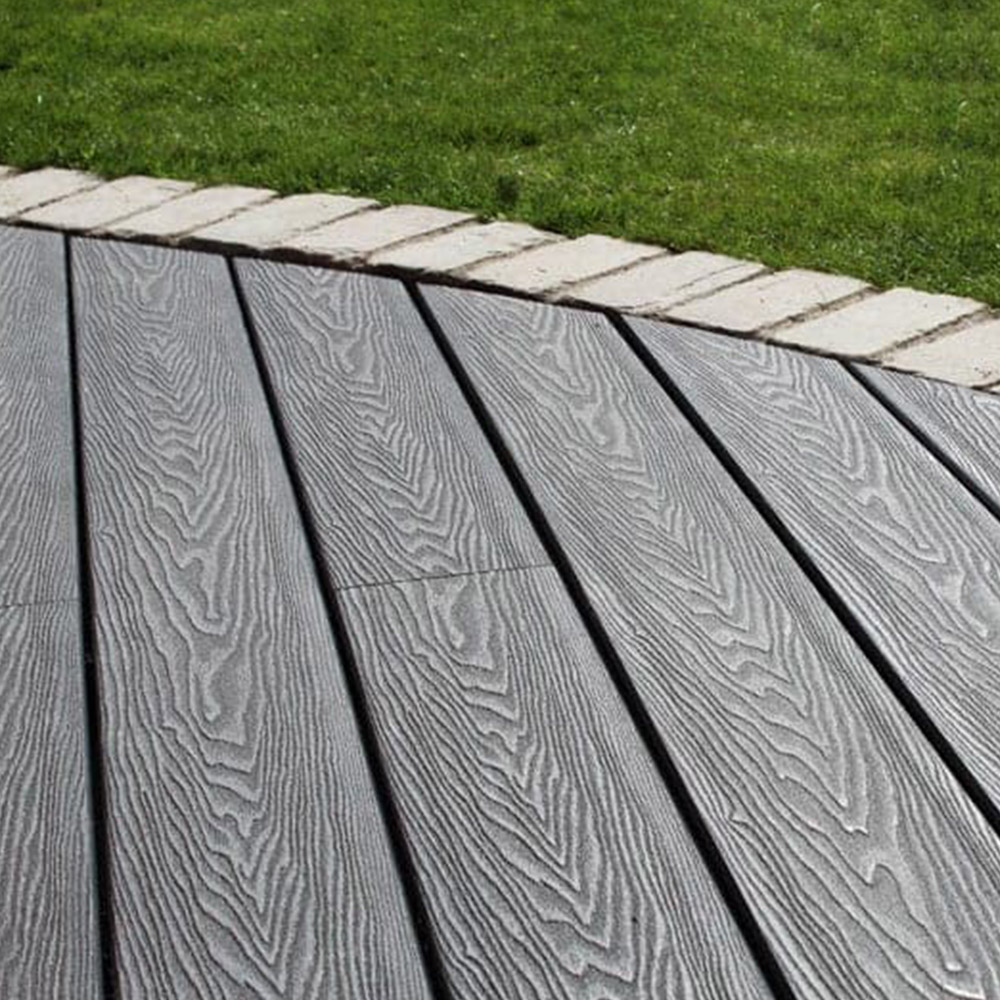 WPC DECKING 3D EMBOSSED