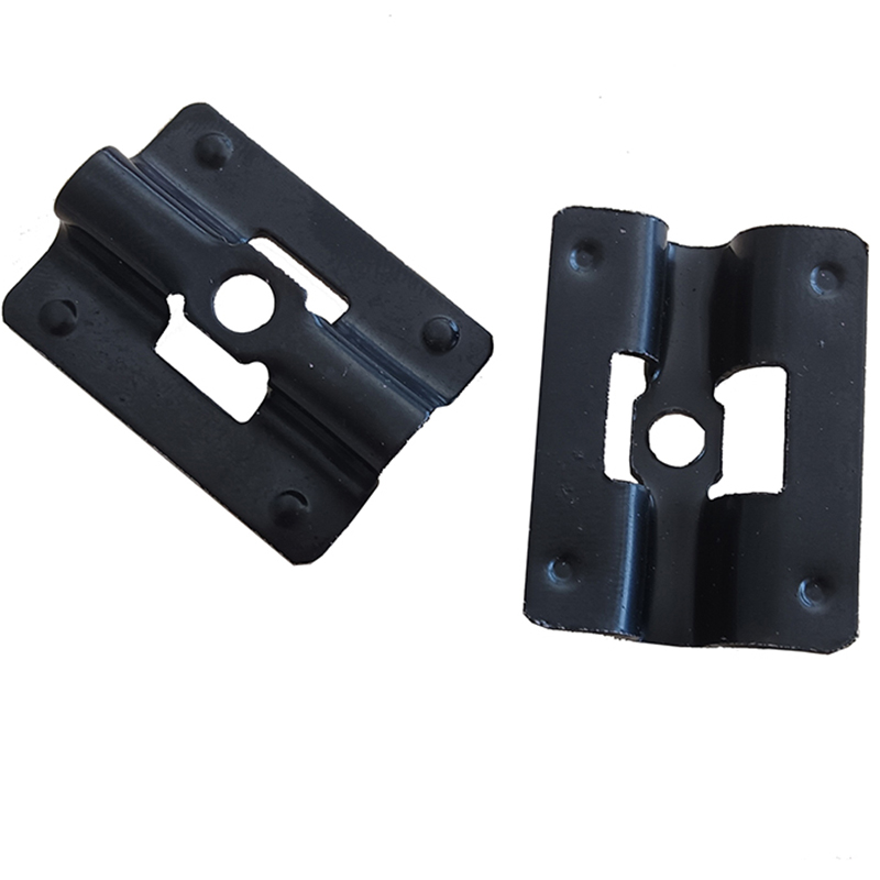 wood plastic composite deckind wall panel fence clips