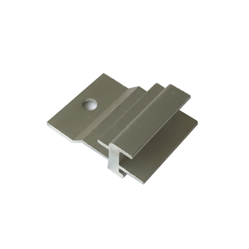 wood plastic composite deckind wall panel fence clips