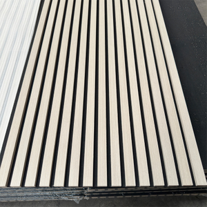 Modern Design Acoustic Foam Panels with Veneer for Music Studio Equipment and Office Building Project Solutions-KSL Brand