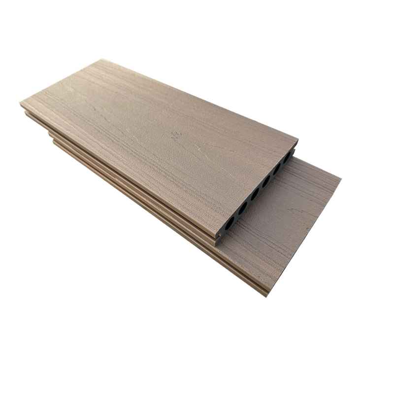 Wood plastic composite decking