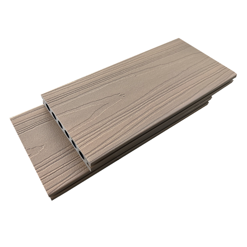 Wood plastic composite decking