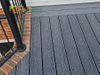 wpc decking composito di 10mm di spessore 500x100 cm in teak impermeabile grano di legno antiscivolo duro
