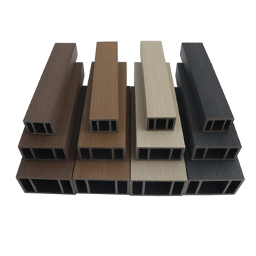 Ot Sale Exterior WPC Hollow Board Square Timber Tube