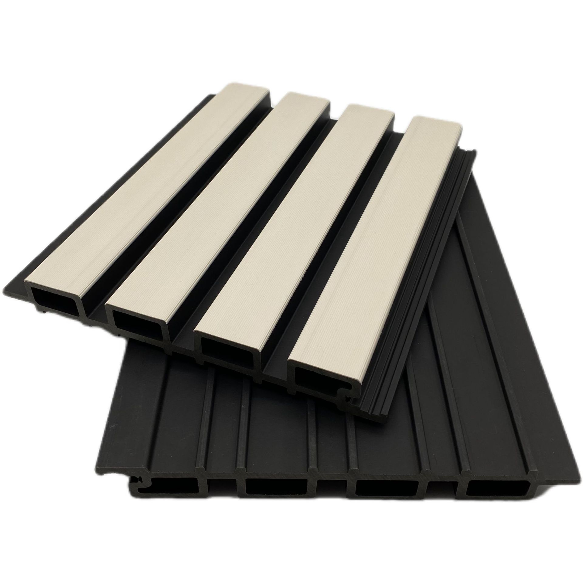 Modern Style Exterior Co-Extruded Outdoor Wall WPC Panel Decor