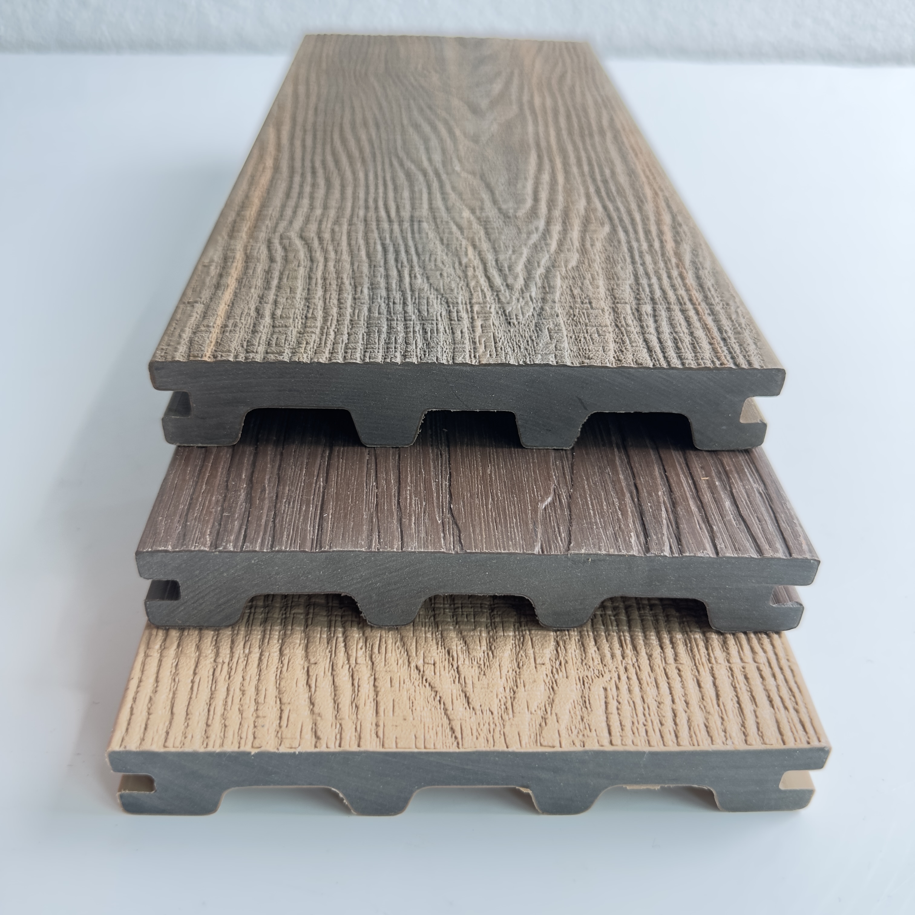 wpc Waterproof Outdoor Decking Floor Outside Wpc Decking durable Engineered Antiseptic Wood Floor