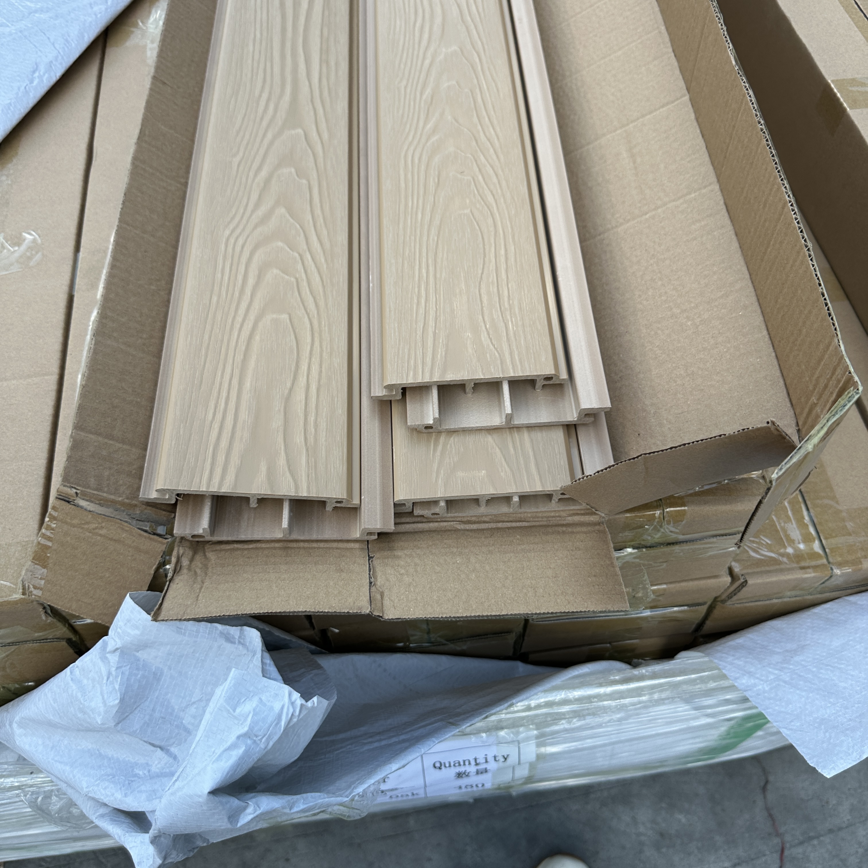 Modern ASA ceiling wall panels with external grooves, ASA waterproof and fireproof, anti-static for hotel outdoor use, graphic design