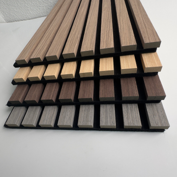 Hot-selling acoustic panels madera sound-absorbing panels, sound insulation panels, wooden strip groove wall panels