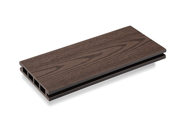 Customizable 140*23mm double co-extruded covered hollow decorative board, waterproof outdoor garden pool composite decorative board