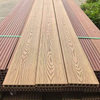 Outdoor waterproof deck terrace wood-plastic composite outdoor flooring Chinese manufacturer high-quality teak