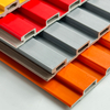 Third-generation technology co-extruded ASA coated lightweight wall panels, outdoor decorative wall panels, polyvinyl chloride grooved panels
