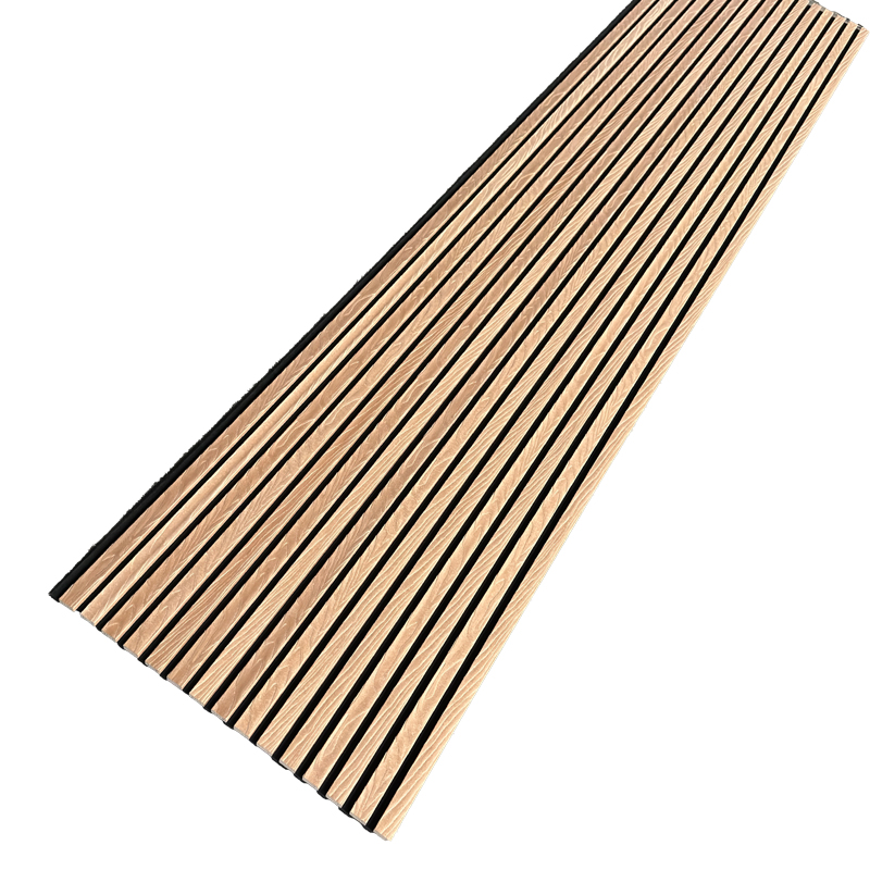 Modern 3D Model Design MDF Veneer Acoustic Panels Highly Effective Sound Absorption KSL Brand Office Building Hotel Exterior