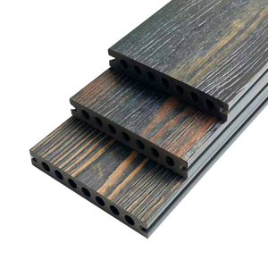 mixing colors capped WPC decking edge board 23*138mm