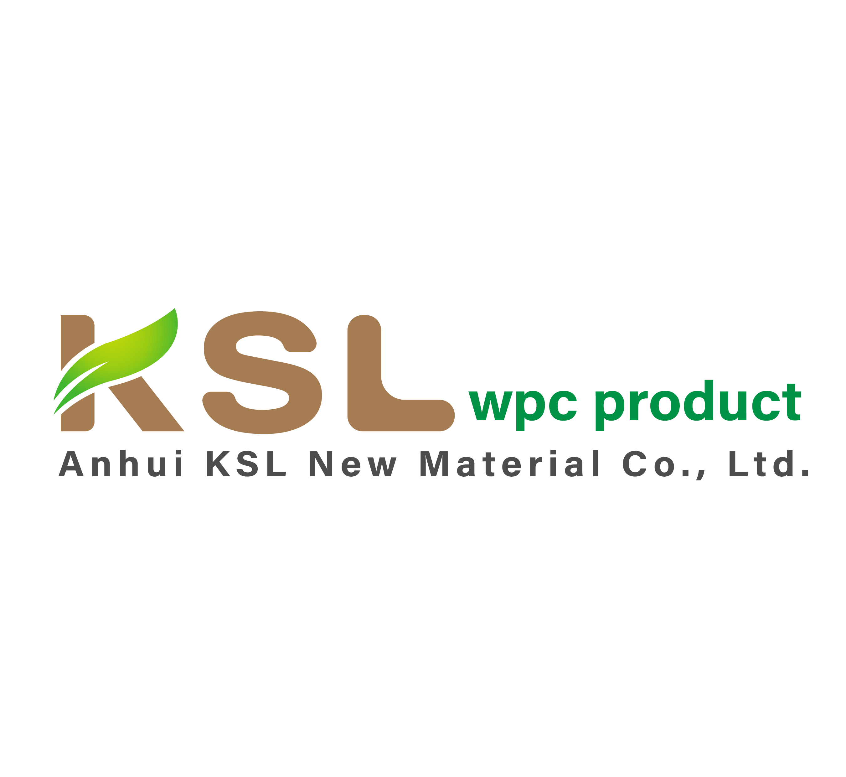  Anhui KSL New Material Co., Ltd. We devoted to producing environmental protection building materials .We mainly produce outdoor WPC( wood plastic composite )ASA ,which widely used in Decking , Fen