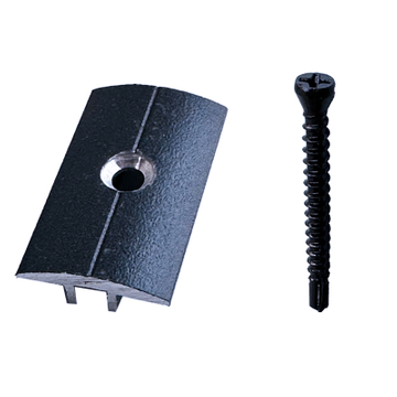 wood plastic composite deckind wall panel fence clips