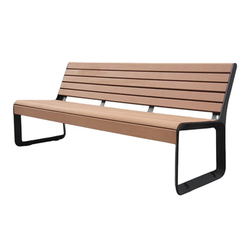 wood plastic composite bench