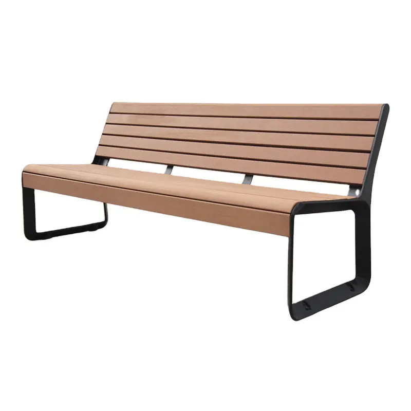 wood plastic composite bench