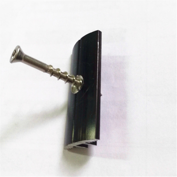 wood plastic composite deckind wall panel fence clips