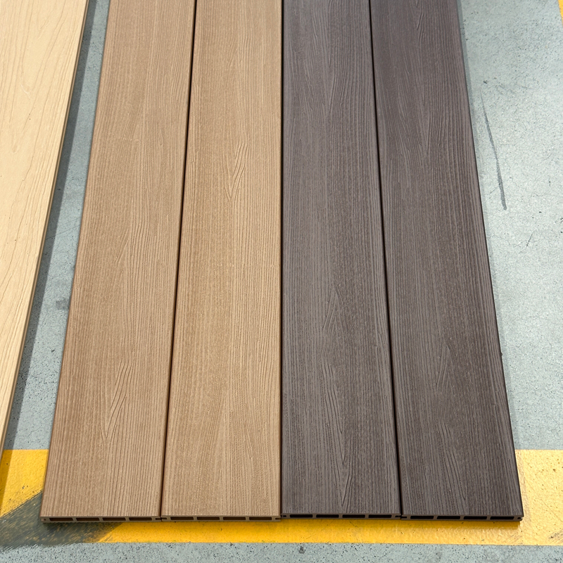 Outdoor floor uses Acacia paving tiles - oiled finish - natural/brown/espresso/golden teak/light oak