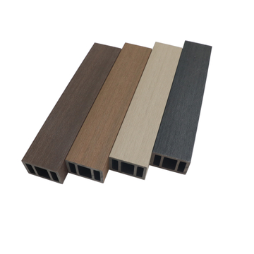 Ot Sale Exterior WPC Hollow Board Square Timber Tube