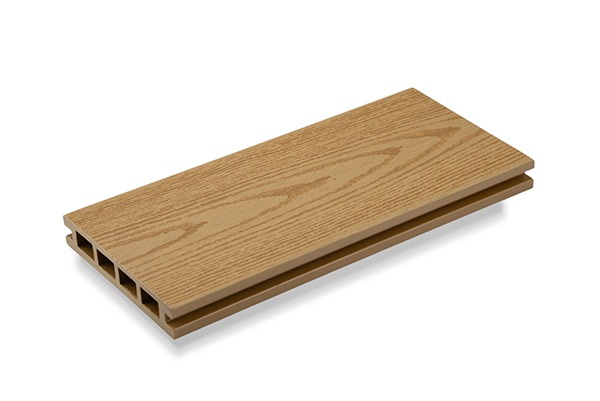 Customizable 140*23mm double co-extruded covered hollow decorative board, waterproof outdoor garden pool composite decorative board