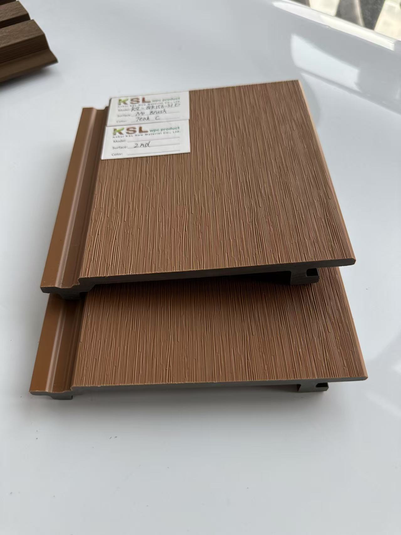 WPC Wall Cladding WPC Wall Panel 3D Embossed Wpc Wall Panel