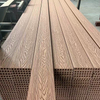Outdoor waterproof deck terrace wood-plastic composite outdoor flooring Chinese manufacturer high-quality teak
