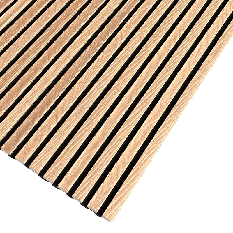 Modern 3D Model Design MDF Veneer Acoustic Panels Highly Effective Sound Absorption KSL Brand Office Building Hotel Exterior