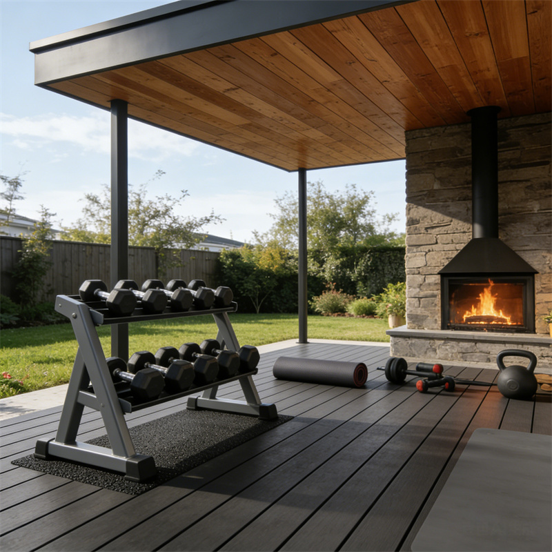 rooftop terrace WPC decking