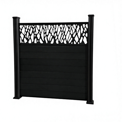 WPC fence for swimming pool area