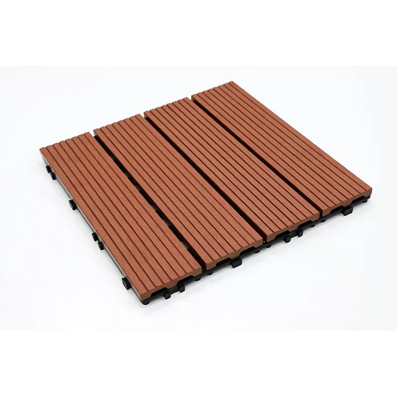 Co extrusion WPC composite DECKING TILE 300*300mm