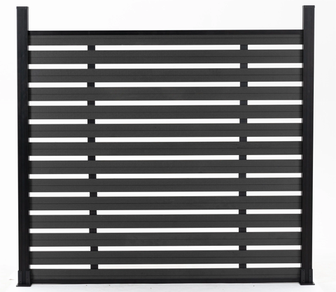 Co extrusion wpc wood plastic composite fence