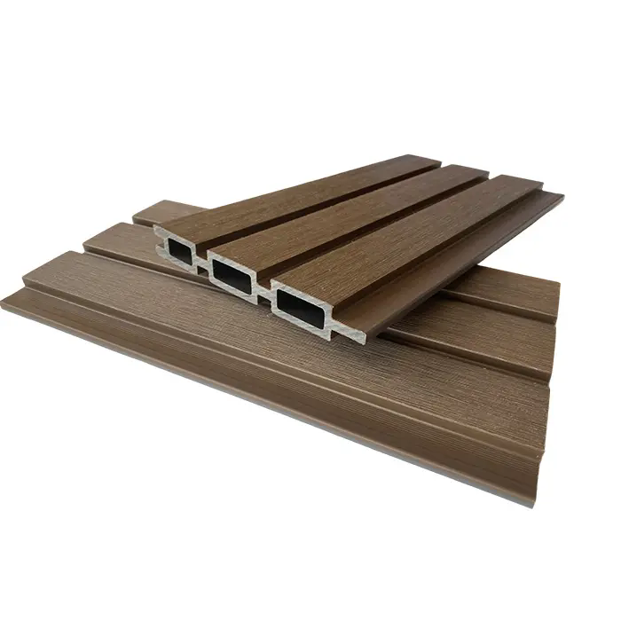 Co extrusion wpc wood plastic composite fence