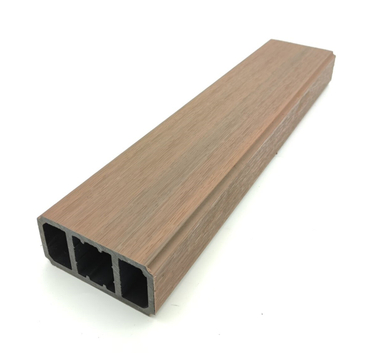 Co extrusion wpc wood plastic composite Rails