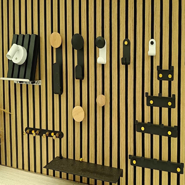 Modern Eco-Friendly MDF Acoustic Foam Panels with NRC 1.1 for Hotels Hospitals Gyms Bathrooms & Halls-Hanging Installation